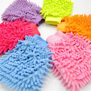Al por mayor del chenille microfibra Premium Scratch-Envío Wash Mitt lavado fideos guante Mitt anti Scratch para <span class=keywords><strong>auto</strong></span> - Product Image 5