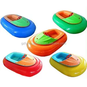 Toptan oyuncak tekne kürek-Renkli tampon tekne yetişkin çarpışan su botları su tekne için pil ile 1 kişi