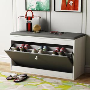 One Door <strong>Shoe</strong> <strong>Rack</strong> <strong>with</strong> Seat,storage <strong>Shoe</strong> Stool, <strong>Bench</strong> Design <strong>Shoe</strong> Cabinet <strong>With</strong> PU Seat - Product Image 2