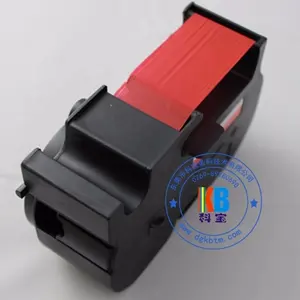 FP T1000, Pitney Bowes B700 , Frama Ecomail Fluorescent red ribbon ink cartridge