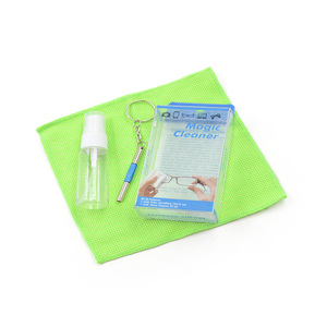 Paquet individuel promotionnel lunettes optiques lunettes nettoyant écran nettoyant en spray avec chiffon en microfibre - Product Image 2