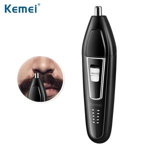เครื่องโกนหนวดไฟฟ้าเคมี KM-6559 3 in 1 มัลติฟังก์ชั่น เครื่องตัดผม เครื่องเล็มขนจมูก ใบมีดคู่ ชาร์จผ่าน USB - Product Image 3