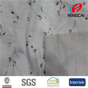 100% poliéster de punto impreso alcantara ante de la tela para sofá - Product Image 2