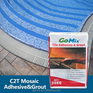 Usine directe 20kg à base de <span class=keywords><strong>ciment</strong></span> mosaïque carrelage <span class=keywords><strong>colle</strong></span> adhésive C2T mosaïque Fix et coulis pour piscines - Product Image 2
