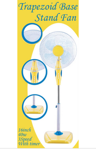 trapecio base 16 pulgadas ventilador de pie - Product Image 1