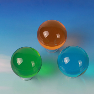 Bóng acrylic màu 100mm màu mờ và quả cầu Acrylic màu đen đục và quả cầu Acrylic - Product Image 3