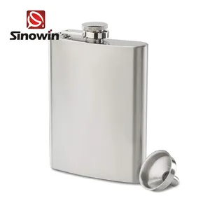 China Suppliers Wholesale Cheap Good Quality 304 Stainless Steel Custom Logo Hip Flask