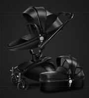 Poussette vue large 2 en 1 pour bébé, sur mesure, pour nouveau-né, marque chinoise, vente en gros,