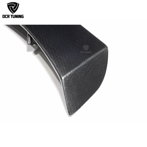 Aileron de toit en Fiber de carbone Style R ailes de coffre arrière pour <span class=keywords><strong>Mercedes</strong></span> Benz W176 classe A180 200 250 260 <span class=keywords><strong>AMG</strong></span> <span class=keywords><strong>A45</strong></span> 2013-2018 becquets de voiture - Product Image 2