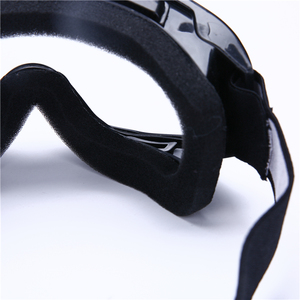 Vente en gros CE EN166 Lunettes de sécurité pour ski à lentille miroir avec coussinet en mousse souple