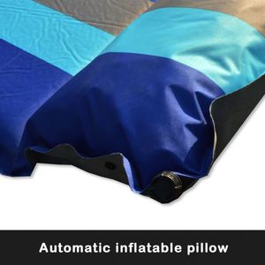 Impermeabile Outdoor Air Materasso con Cuscino Doppio Formato Gonfiabile Materassino, Spugna Ad Alta Rimbalzo di Campeggio Stuoia, Pad A Pelo - Product Image 6