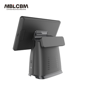 Celeron J1900 Màn hình kép Máy tính để bàn máy POS Windows/Android POS thiết bị đầu cuối cảm ứng hệ thống POS với máy in - Product Image 3