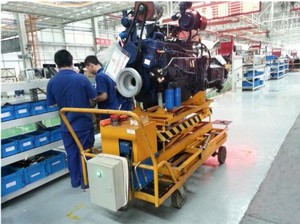 รถไฟหนักย้ายรถเข็นสายการประกอบรถเข็นโอนรถไฟในสายการผลิตรถบัส - Product Image 6