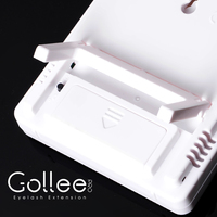 Thermomètre d'intérieur LCD numérique pour Extension de cils, avec écran LCD, hygromètre, testeur d'humidité et de température