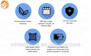 Ad alta potenza ricaricabile LiFePO4 batteria 18650 3.2 v 1200 mah per utensili elettrici - Product Image 3
