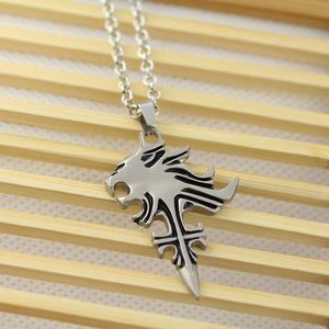 Cosplay Final Fantasy VIII 8 Griever Squall Leonhart Cruz cabeza colgante collares - Product Image 5