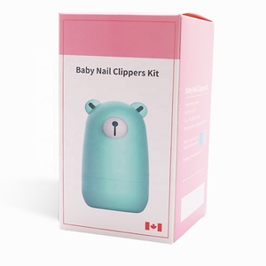 Kit de Cuidado para Bebés 4 en 1 Ecológico con Material ABS y <span class=keywords><strong>Set</strong></span> de Manicura/Pedicura de Acero Inoxidable (Rosa/Azul) - Product Image 6