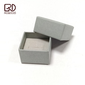 Caja de Joyería de Cartón Rígido con Tapa y Base, Económica, con Inserto de Espuma, Color Rojo/Marrón/Rosa/Negro/Verde/Azul/Blanco, P1346 - Product Image 4