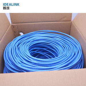 Personnalisé <span class=keywords><strong>promotion</strong></span> cat6 4pr 23awg cuivre pur câble réseau <span class=keywords><strong>internet</strong></span> chat 6 UTP câble avec des prix bas - Product Image 5