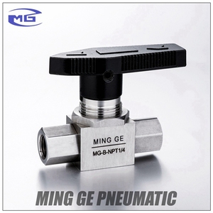 Válvula de Bola de 2 Vías Personalizada de 1/4 1/2 3/8, SUS 304 NPT BSP, Válvula de Control de Flujo, Válvula de Bola Hidráulica de Alta Presión - Product Image 5