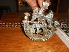 Different Service Designs Gold Soft Enamel Lapel <b>Pin</b> Custom Requirement Shako Brass Plates Buckles - Product Image 4