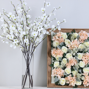 Fleur <span class=keywords><strong>de</strong></span> <span class=keywords><strong>Jasmin</strong></span> Artificielle en Soie, Toucher Réel, Haute Qualité pour Accessoire Photo, Maison, Mariage, Fête des Mères, Halloween, Journée <span class=keywords><strong>de</strong></span> Remise des Diplômes - Product Image 2