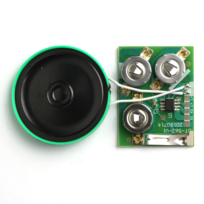 Оригинальный производитель, миниатюрные звуковые модули с датчиком вибрации для поздравительной открытки