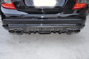Bumper <span class=keywords><strong>Carbon</strong></span> <span class=keywords><strong>Fiber</strong></span> <span class=keywords><strong>W204</strong></span> Rear <span class=keywords><strong>Diffuser</strong></span> cho <span class=keywords><strong>W204</strong></span> <span class=keywords><strong>C63</strong></span> - Product Image 3