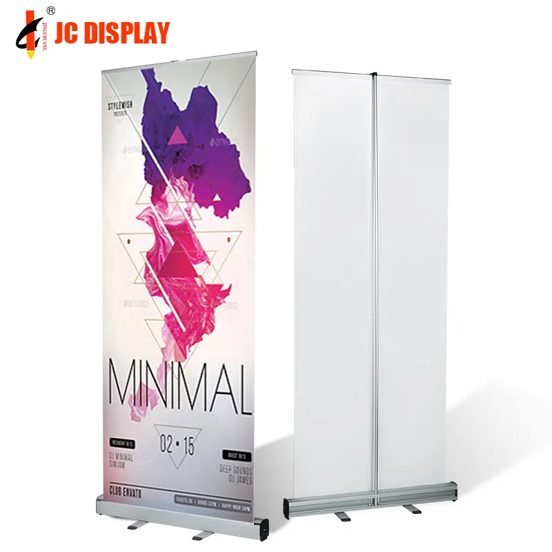 Poster 85X200 Outdoor Free Standing Big Roll Up Banner Stand para negócios e publicidade