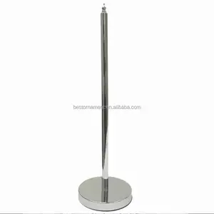 Gümüş 22 "uzun boylu düğün Centerpiece metal standı