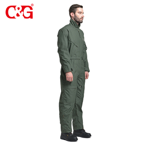 Зеленый летный костюм nomex шалфей - Product Image 3