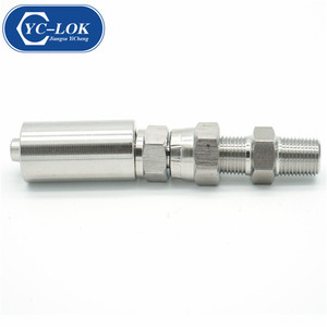 Trung Quốc Nhà cung cấp chất lượng thủy lực Phụ kiện ống <span class=keywords><strong>1</strong></span>/4 "-2" cao su và ferrules chuyên nghiệp bspp chủ đề phù hợp - Product Image 2