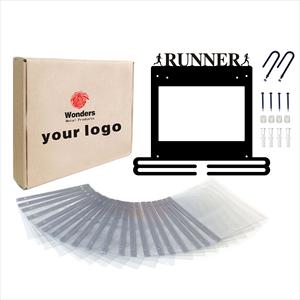 Black Metal <strong>Medal</strong> Hooks with Black Nickel Plating for Runners Bib <strong>Holder</strong> and <strong>Running</strong> <strong>Medals</strong> - Product Image 1