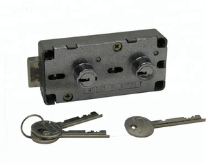 Double Key Safe Deposit <strong>Box</strong> <strong>Lock</strong> WTS01 - Product Image 1