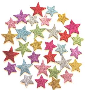 โฟม EVA Glitter <span class=keywords><strong>ดาว</strong></span>กาวตนเองโฟม<span class=keywords><strong>รูป</strong></span>ร่างงานฝีมือ<span class=keywords><strong>ดาว</strong></span>สติกเกอร์สี100 - Product Image 3