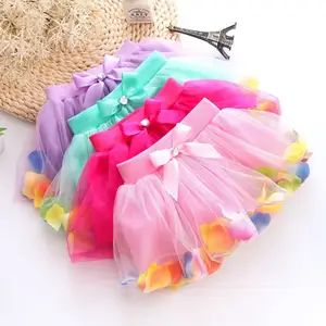 Rok Pendek Tutu Anak Desain Mode Baru 2017 Rok Pendek Tutu Cantik Warna-warni