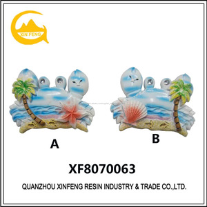 Resina pequeño lindo azul <span class=keywords><strong>crabe</strong></span> diseño busniess regalos 3D imán de nevera - Product Image 3