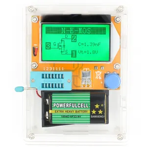 LCR-T4 ESR Meter Transistor Tester Diode Triode Capacitance Mos Mega328 Transistor Tester