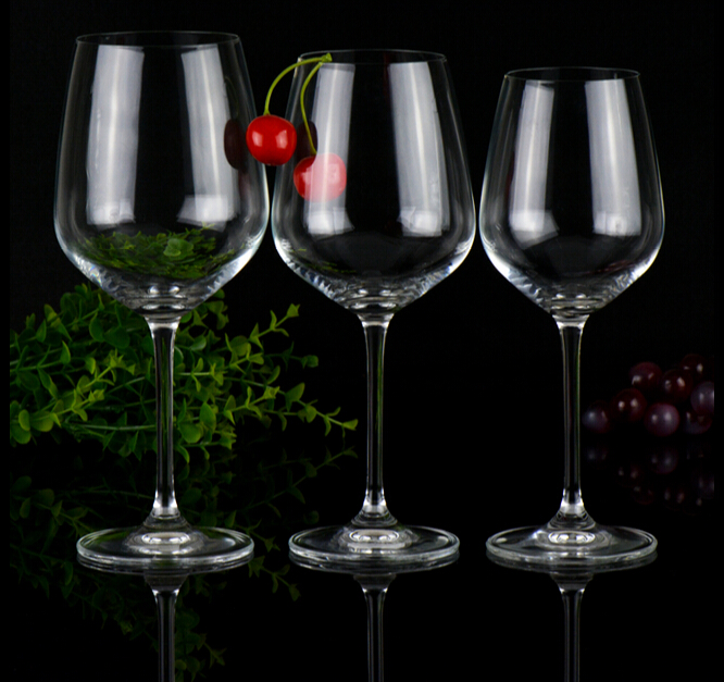 Haonai Red wine tasting glasses Glass Red Wine Goblets Glass White Wine Goblets
