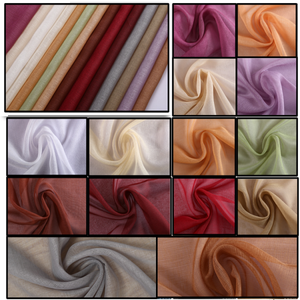 Prêt à l'emploi violet moderne salon rideau coréen transparent fenêtre rideau <span class=keywords><strong>tissu</strong></span> - Product Image 4