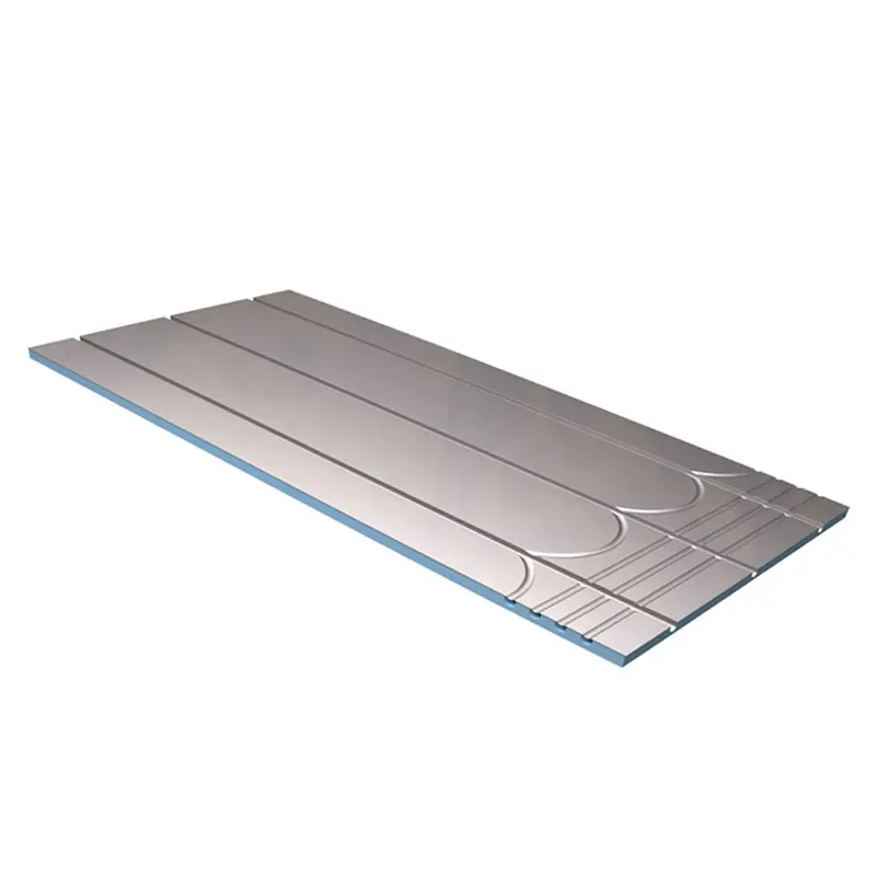 Underfloor Heating Grooved Insulation Foil Panels for Water Underfloor Heating