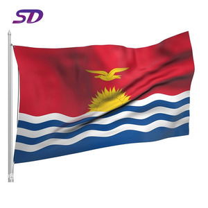 Vente en gros directe d'usine, différents drapeaux nationaux, tous les drapeaux personnalisés, grands pays, drapeau personnalisé, drapeau rouge jaune bleu - Product Image 5