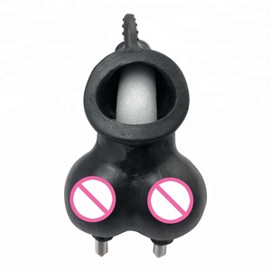 Choc électrique Pénis Manches Réutilisable Préservatifs Pour Les Hommes Masseur Pénis Élargissement - Product Image 6