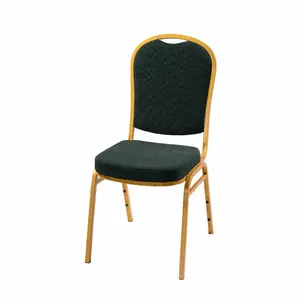 wholesale High quality gold metal banquet chair