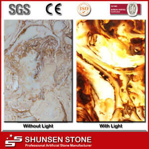 Translúcido piedra artificial hoja translúcida <span class=keywords><strong>Onix</strong></span> granito piedra precio - Product Image 5