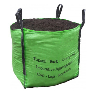 Poubelles de grande capacité, sacs de 1 YARD, sacs de 2 YARDS, sacs de 3 YARDS, poubelle pliable pour déchets en vrac, <span class=keywords><strong>empilable</strong></span>, sac en vrac avec logo - Product Image 3