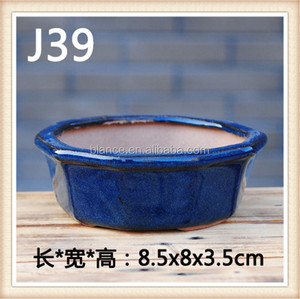 Grande jardinière <span class=keywords><strong>en</strong></span> <span class=keywords><strong>terre</strong></span> <span class=keywords><strong>cuite</strong></span> émaillée, vase rétro chinois, mini kit de plantes rondes <span class=keywords><strong>en</strong></span> <span class=keywords><strong>terre</strong></span> <span class=keywords><strong>cuite</strong></span> <span class=keywords><strong>avec</strong></span> argile, décoration d'intérieur - Product Image 3