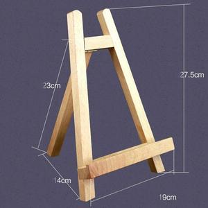 <span class=keywords><strong>Chevalet</strong></span> triangulaire en <span class=keywords><strong>bois</strong></span> de hêtre et d'orme pour artiste, <span class=keywords><strong>petit</strong></span> <span class=keywords><strong>chevalet</strong></span> de table multifonctionnel pour la peinture - Product Image 5