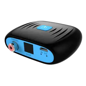 SPDIF and COAXIAL Wireless 2-in-1 adapter Bluetooth audio receiver transmitter