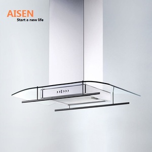 Nouveau style <span class=keywords><strong>hotte</strong></span> de cuisine îlot <span class=keywords><strong>hotte</strong></span> <span class=keywords><strong>aspirante</strong></span> pour appareils électroménagers - Product Image 1